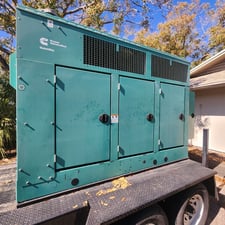 200 KW Cummins #DSHAC, diesel generator set, 277/480 Volts, 643 hours, QSL9-G2 engine, weatherproof