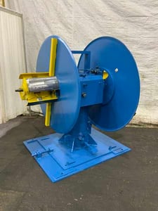 6000 lb. Samco #SU-6000-DE, Double-End Coil Reel, 16" max. coil width, 60" coil outside dimensions
