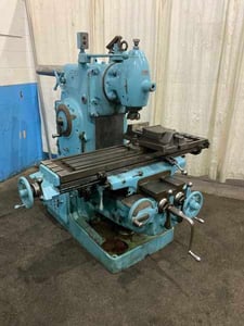 Kearney & Trecker #3K, Horizontal Mill, 64" x 15-1/2" table, 34" X, 12" Y, 14" Z, 10 HP, 1500 RPM