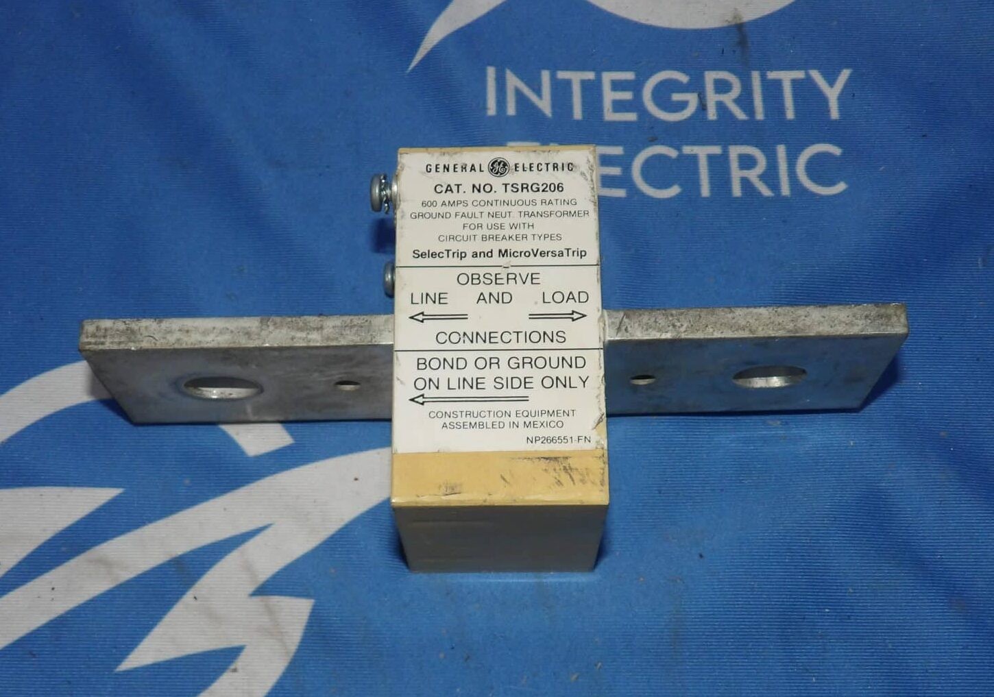 General Electric, TSRG206, Ground Fault Neutral Current Transformer, 600 amps