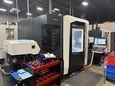 DMG Mori Seiki #DMU-50, CNC vertical machining center, 60 automatic tool changer, 25.6" X, 20.4" Y, 18.7" Z