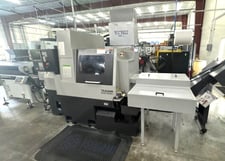 Tsugami #SS327-III-5AX, CNC swiss type lathe, Fanuc 31i-B5, 12' Edge Patriot 338 barfeed, 2024