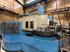 78.7" O-M #Omega-80M, CNC Vertical Boring Mill, 63" table diameter, 63" max. machining height, 39.4" max. ram