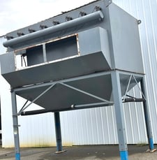 Cartridge-Type Dust collector, pulse-jet cleaning, adjustable legs