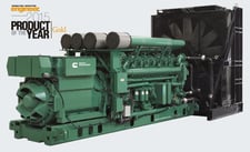3500 KW Cummins C3500D6E, diesel generator set, Cummins QSK95 engine, 480 Volts, 60 Hz