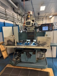 Trak #DPM-V5, 3-axis CNC Mill, 31" x15.5" x23.5" travel, 4200 RPM, 3 HP, 50" x12" table, Prototrak Vm