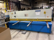 1/4" x 10' Birmingham #H-1065-C, Hydraulic Shear, 14 SPM, 24" Back Gauge, 10 HP, Estun E21S, 2016