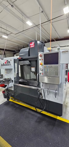 Haas #VF-2SS, vertical machining center, 30" X, 16" Y, 20" Z, 12000 RPM, 30 HP, 24 automatic tool changer