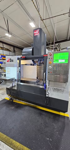 Haas #VF-2SS, vertical machining center, 30" X, 16" Y, 20" Z, 12000 RPM, 30 HP, 24 automatic tool changer