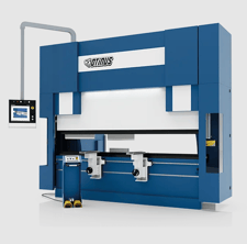 132 Ton, Otinus #PBO-3112-PRO, Hydraulic Press Brake, 0' overall, 12" stroke, 16" throat, 15 HP, Delem DA-66T