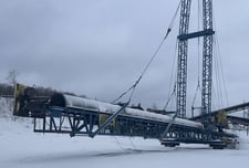 Image for Hoover Conveyor & Fabrication, Mast Tower Radial Stacker, 36" 140"