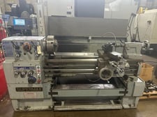 18"/25" x 45" YCM Supermax #LG-1845, engine lathe, 11.3125" swing over cross slide, 12" 3 & 4 jaw chuck
