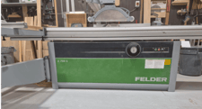 Felder #K-700-S, Sliding Table Saw, 12.4" max. main saw blade diameter, 4.72" scoring unit diameter, 4.09"