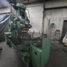 Gould & Eberhardt #48HS, Heavy Duty Spur Gear Hobbing Machine, 48" diameter, 8" hob diameter, 20" max. face