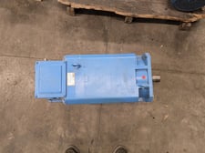 34 KW Siemens #1PH7167-2ED03-0BK6-Z, AC Servo Motor, 67 amps, 1350 RPM, 400 Volts, 45.8 Hz