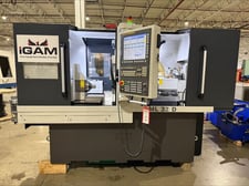 Maier #ML-32DY, CNC Swiss Type Automatic Screw Machine, 10 axes, 1.26" bar, 7.3 HP main spindle motor, 8000