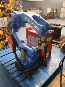 Yaskawa #MOTOMAN-DX-200, controller, dual headstocks