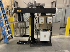 5/10 HP MXD, Dual Shaft Disperser, 50 gallon vat, Sparger & Temp Ports, 2019