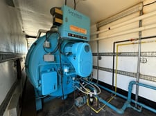 200 HP Cleaver-Brooks #CB-500-200C, Portable Steam Boiler Dual Fuel, w/ 40' trailer, 8370K BTUH, 60 GPH, 150