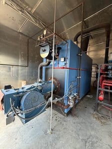 Unilux #ZF1200LS, Flexible Water Tube Boiler, 12400 MBH, Natural Gas, 15 PSIG, 1062 sq.ft., 2020