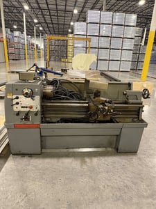 15" x 50" Clausing Colchester #15, engine lathe, 10" 3-jaw chuck, 2-1/8" bar, 25-2000 RPM, 7.5 HP, digital