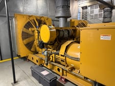 725 KW Caterpillar #3508, prime rated diesel generator set, 277/480 Volts, 215/223 hours, open skid mounted