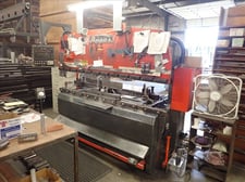 80 Ton, Amada #RG-80, CNC Hydraulic Press Brake, 98.7" bending length, 80.8" between uprights, 15.7" throat