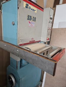 16" x 54" Silver #SB-38, drum sander, 6" working height
