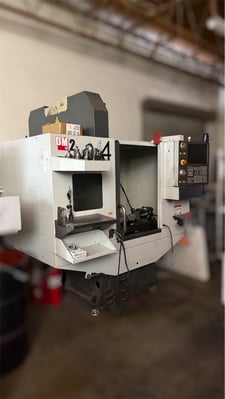 Haas #DM-2, CNC vertical machining center, 15 H.P., 28" X, 16" Y, 15.5" Z, 4-Axis, tooling, 2017