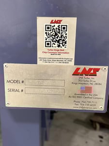LNS #57519194, Chip Conv., Turbo HB, 8" belt, 2021