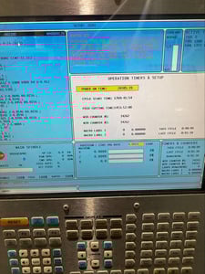 Haas #SL20T, CNC Lathe, 23" swing, 10.3" diameter x 24" L max, 4000 RPM, 20 HP, 3" bore, 2009