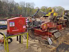 Morbark #HD60, Mulch Hog, infeed & metal detection