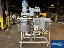 40 gallon Dover #NEM-40, Dual Motion Kettle, 316 Stainless Steel, 100 psi jacket, wheels, 1980