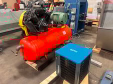 Devilbiss #VDV-5060, Piston-Type Air Compressor, 20 HP