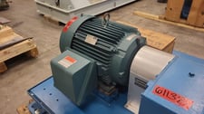 60 HP 1800 RPM Allen-Bradley, Horizontal Electric Motor, Frame 364T, 460 Volts
