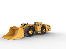 Caterpillar R1700, Underground Mining Loader, 361 HP Cat C13 diesel engine, 16-ton payload, 7.5-11.2 yd