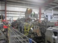 3/4" x 9" National, 3-Die Progressive Header, 6" max. shank length, 50 pieces/min., 10 HP, 500 Volt, 50 Hz