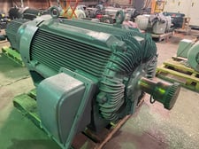 500 HP 1200 RPM Teco Westinghouse, Frame 6808B, TEFC BB, 2400/4800 Volts