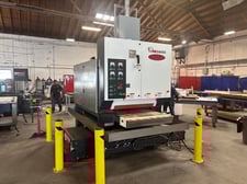 37" x 75" Timesavers #Puma-37MWT-DDDB-75, Wide Belt Wet Sander, 30 HP, 45 FPM, 6" thick, Stainless Steel