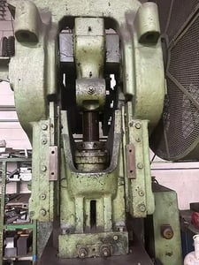 113 Ton, Bliss #28-1/2-M, OBI Punch Press, 46" x 33.5" table