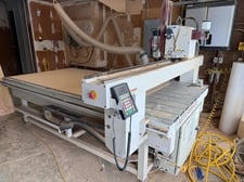 Axyz #4008-ATC, Cnc Router, 4' x8' table, 10.8HP, 24000 RPM, ISO-30 ATC, 220 V., 2016