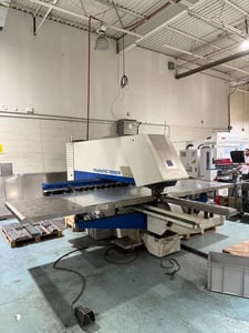 18 Ton, Trumpf #Trumatic-1000R, Turret Punch, 600 RPM, 15 tool, 2006