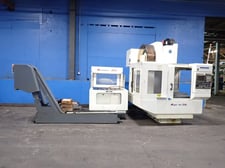 Kitamura #MyCenter-3XI, Cnc vertical machining center, 16" x 32", Fanuc 16i-m Control, Chip Conv.