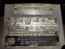 500 HP 3575 RPM U.S. Motors, Frame 5811SS, TEFCBB, 1.15 service factor, 4160 Volts (2 available)