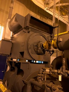 1250 HP 3600 RPM Westinghouse, Frame 4009, Induction Motor Refrigeration Compressor Duty, 4160 Volts