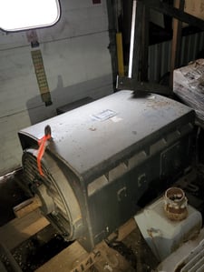 500 HP 3565 RPM U.S. Motors, Frame 5010S, 3-Phase AC Squirrel Cage Industrial Motor, TITAN II, 4800 Volts