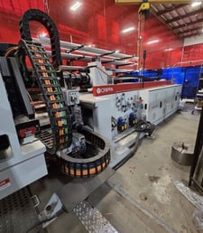 Crippa #150LE, electric servo CNC tube bender, 17.7" bending radius, Siemens Sinumerik 840 D SL, 2022