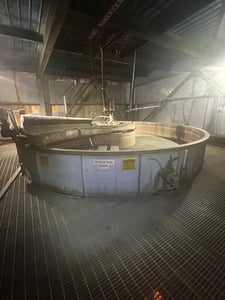Krofta Supracell #SPC20, clarifier, 1001 gpm, 20' Krofta circular DAF