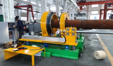 Fully Rotational Bucking Machine #AUBU-340/635, 70000 - 100000 lb/ft.