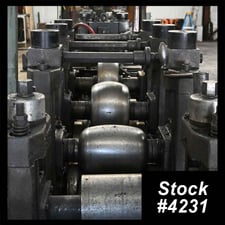 3" x .125" Rafter #RT-2000, high frequency tube mill line, 400 FPM, 10000 lb. Kent double uncoiler, 72" OD